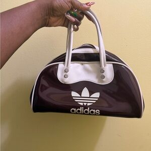 Adidas Women's vinyl bowling bag